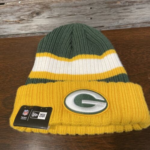 Primary image for Green Bay Packers New Era Beanie Winter Hat NWT NFL OSFA Jordan Love