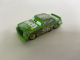 Disney Pixar Cars CHICK HICKS Piston Cup Green Car Toy Racecar Vehicle Mattel - £7.64 GBP