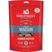 Stella And Chewys Dog Freeze-Dried Dinner Patties Simply Venison 25oz. - £103.25 GBP