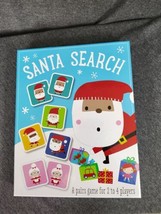 Santa Search Games by Make Believe Ideas A Pairs Game for 2-4 Players Complete - £4.47 GBP