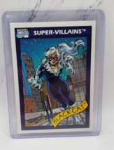 1990 Marvel Super Heroes Trading Card Impel Black Cat #72 - £1.55 GBP