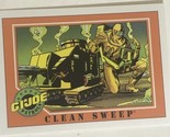 GI Joe 1991 Vintage Trading Card #5 Clean Sweep - £1.54 GBP