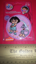 Dora The Explorer Craft Notion Nickelodeon Pink Monkey Iron-On Offray Nick Patch - £2.25 GBP