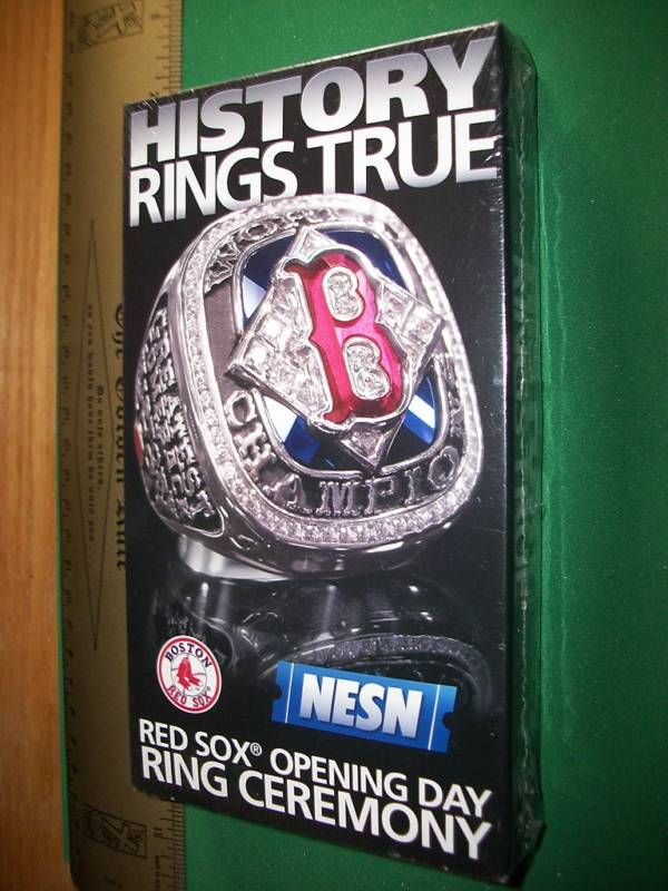 Major League Baseball Video Tape NESN Boston Red Sox VHS History Rings T... - $9.49