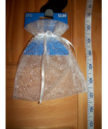 Home Gift Bag Tote Sheer White Party Favor Treat Sack Wrap Holiday Baggi... - $1.89