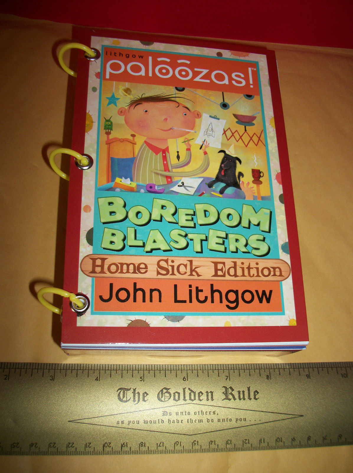 Craft Gift Paper Activity John Lithgow Palooza Boredom Blaster Home Sick... - $14.24