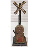 Vintage Marx Toys Mar Lines Railroad Crossing Bell Made In USA - $20.30 CAD