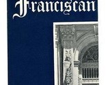 Hotel Franciscan Brochure Geary Street in San Francisco California 1930&#39;s - $44.67