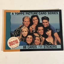 Beverly Hills 90210 Trading Card Vintage 1991 #1 Jason Priestley Luke Perry - £1.53 GBP