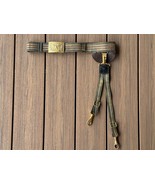 U.S. ARMY, MODEL 1902, OFFICERS SWORD/SABER BELT RIG, WITH EAGLE PLATE - $5,420.70 MXN