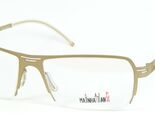 Mainhattan 8347 143 Goma Oro Arena Pintura Gafas 56-16-135mm - $155.42