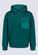Buffalo David Bitton Men's Fabio Hoodie - Rain Forest Green-Small - $34.99