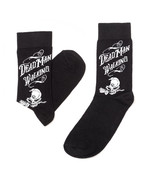 Alchemy Gothic SOX005 - Dead Man Walking  Crew Socks Black S/M or M/L - $11.49