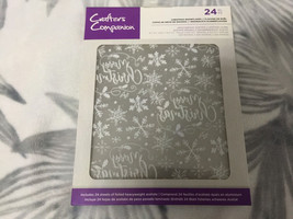 Crafters Companion 24 Christmas Snowflakes 8.5&quot; X 11&quot; Heavyweight Acetat... - $42.99
