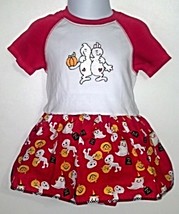 Infant Embroidered Bodysuit Skirt Halloween 24 months + Hair Clip - $21.95