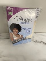 Playtex 18 Hour Bra Supportive Flexible Back 40B Front Close 4695 Lt Beige - $12.16