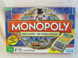 MONOPOLY Here &amp; Now THE WORLD EDITION HASBRO 2008 EXCELLENT CONDITION ### - $28.59
