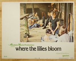Original 1974 Lobby Card Appalachian Kids Movie Poster Where The Lilies Bloom #1 - £14.71 GBP