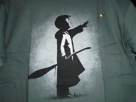 TeeFury Harry MEDIUM &quot;So Close&quot; Harry Potter Banksy MashUp Parody Shirt ... - £10.22 GBP