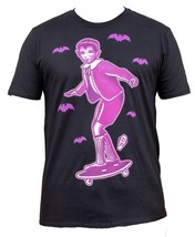 Eddie on Skateboard Lowbrow Art Tee Black T-shirt Indian S-M-L-XL-2XL Mu... - £19.50 GBP