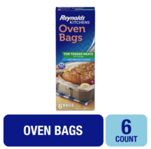 Reynolds Kitchens Oven Bags Large 16&quot; x 17.5&quot; 6 Pack BPA Free - $4.90