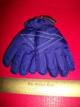 Faded Glory Ski Gloves XL/L Kid Cold Weather Gear Purple Thinsulate Insu... - £11.17 GBP