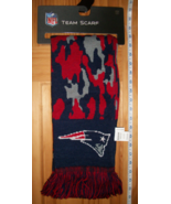 Football NFL Adult Clothes Scarf New England Patriots Camo Cold Weather ... - $18.99