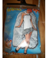 Flintstones Wilma Costume Adult Medium 8-10 Dress Wig Women Halloween Ou... - $38.96 CAD