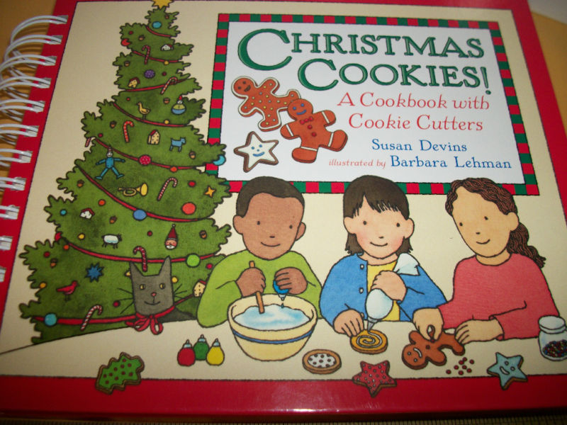 Craft Holiday Kit Book Christmas Cookies Cookbook Cook Food Cutters Acti... - $12.34