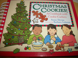 Craft Holiday Kit Book Christmas Cookies Cookbook Cook Food Cutters Activity Set - £9.71 GBP