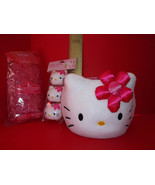 Hello Kitty Easter Basket Kit Sanrio Holiday Plush Set Face Treat Contai... - $32.46 CAD