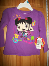 Ni Hao Baby Clothes 24M Infant Fall Friendships Shirt Nick Kai Lan Purple Top - £6.82 GBP