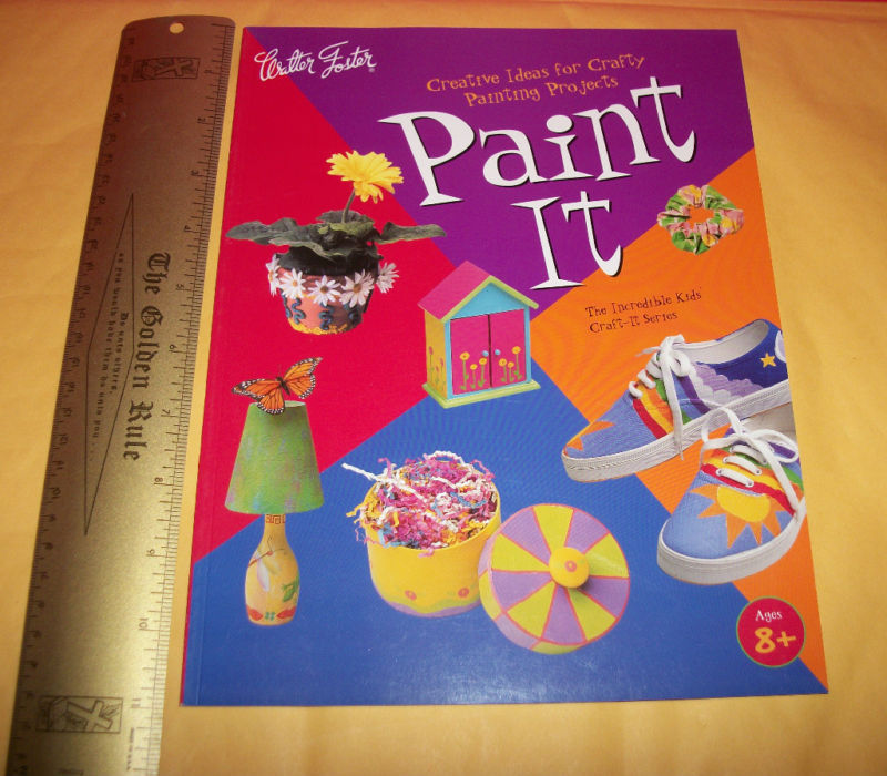 Craft Gift Art Book Walter Foster Paint It Project Instruction Softcover... - $4.74