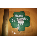 Home Holiday Decor Sign Happy St Patrick Day Irish Saint Patty Fabric Sh... - $6.43 CAD