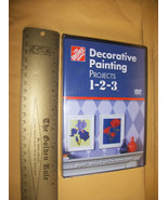 Craft Gift Paint DVD Home Depot Decorative Painting Project 1-2-3 Expert... - $14.24