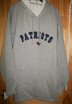 Football NFL Men Clothes 2XL New England Patriots Gray Sweatshirt Hoodie... - $42.74