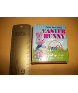 Craft Holiday Art Book Paint Your Own Easter Bunny Kit Mini Basket Fille... - $5.69