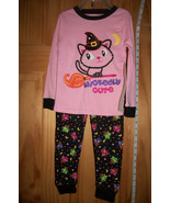 Fashion Holiday Baby Clothes 3T Toddler Halloween Costume Pink Cat Pajam... - £7.52 GBP