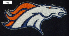 Denver Broncos logo Iron On Patch - £3.93 GBP