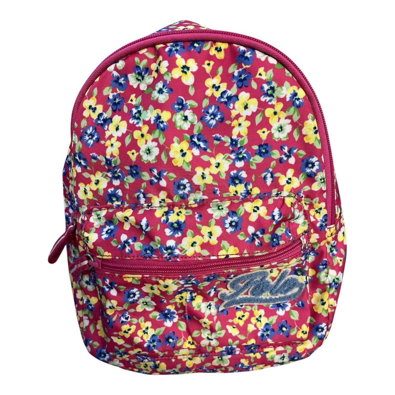 Polo Ralph Lauren Women&#39;s Mini Backpack - Pink Floral Design - $18.70