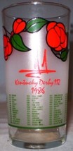 Kentucky Derby Glass 1986 - $5.00