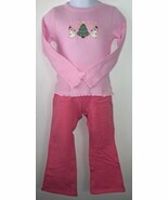 Toddler Christmas Shirt Size 2T, Yoga Pants and Hair Bows - $19.95