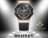 Maserati Analog Black Dial Stainless Steel Men&#39;s Quartz Watch-R8851108002 - £129.24 GBP