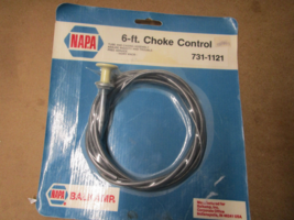 NOS NAPA  #731-1121 6ft. Manual Choke Control - £11.22 GBP