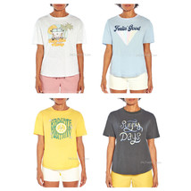 NWT WildFox Women Cute Soft Airy Slub Graphic Tee T-Shirt Summer Collection - $24.99