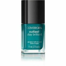 CoverGirl Outlast Stay Brilliant Nail Gloss Polish #290 Constant Caribbean - £4.58 GBP