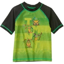 Teenage Mutant Ninja Turtles Toddler Boy Short Sleeve Swimwear Rashguard... - £11.21 GBP