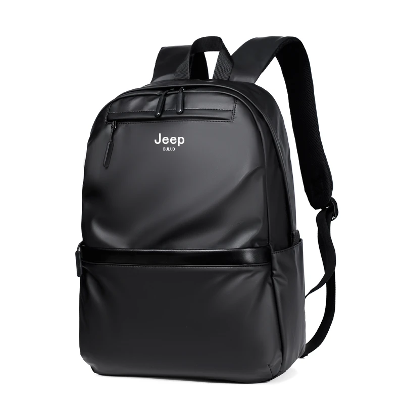 JEEP BULUO New High Quality Men Ultralight Backpack For Male Soft Fashion School - £85.15 GBP