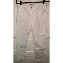 Just Black JB distressed size 26 (29x26) white boyfriend jeans style bp907 - $13.82