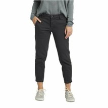 New NWT Womens Prana Pants Janessa 8 Regular Pockets Charcoal Dark Gray Crop  - £108.24 GBP